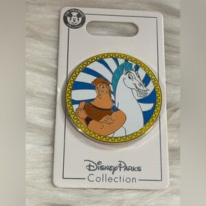 Disney Pin Trading Hercules And Pegasus Flying Horse Best Friends Circle Cartoon